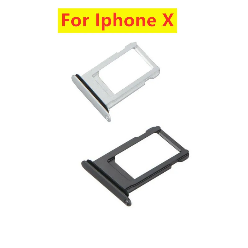 

For iPhone X SIM Holder Slot Tray Container Adapter Replacement For iPhone X Micro Nano SIM Card Tray Holder Free Eject pin