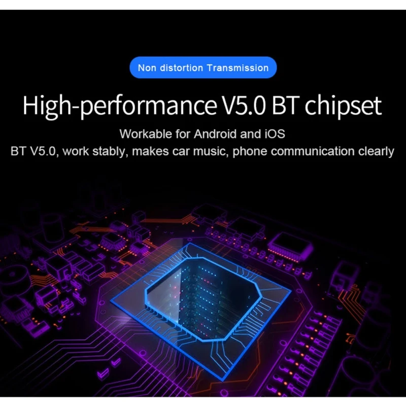 Bluetooth 5,0 fm-передатчик для автомобиля беспроводной fm-радио адаптер автомобильный комплект Hands-Free два usb порта Прямая