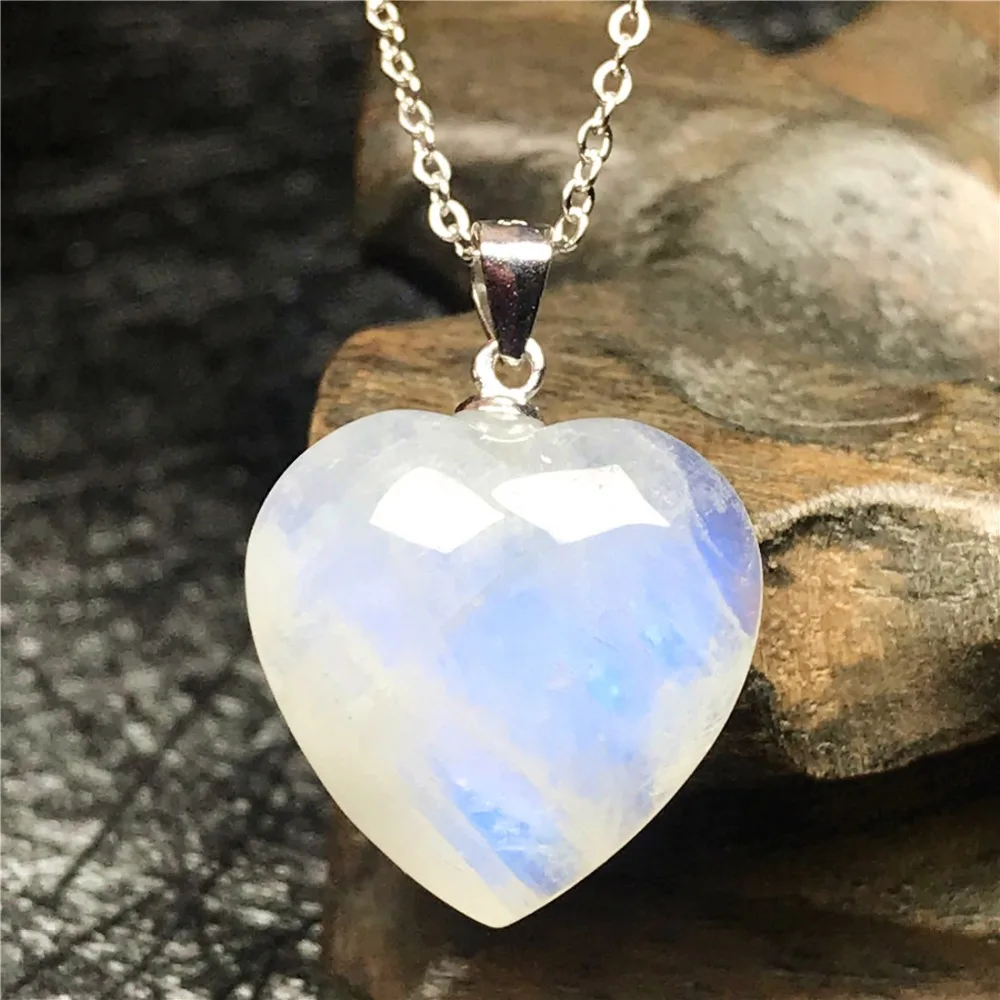 Heart Moonstone Pendant (292)