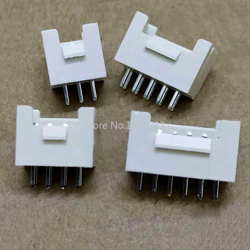 20PCS PHB 2.0mm Connector 2.0 Male Socket Straight Pin Double Row with Buckle PHSD Connectors 2*2/3/4/5/6/7/8/10P