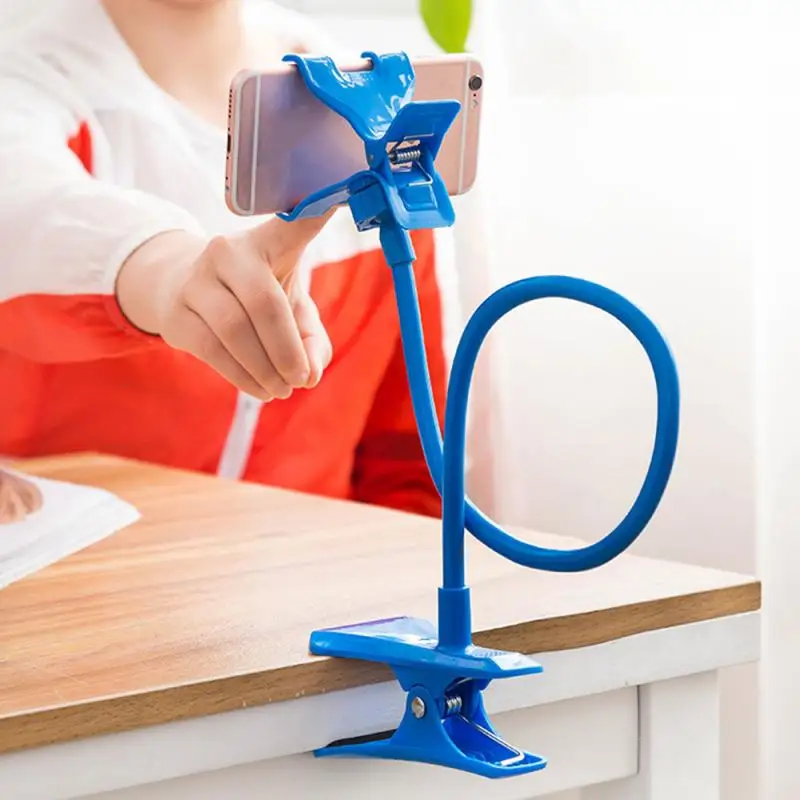 Colorful Smart Phone Holder Lazy Mobile Phone Stand Flexible Clip Bracket Holder Lazy Bed Desktop for Cellphone Suppor Colorful Smart Phone Holder Lazy Mobile Phone Stand Flexible Clip Bracket Holder Lazy Bed Desktop for Cellphone Suppor