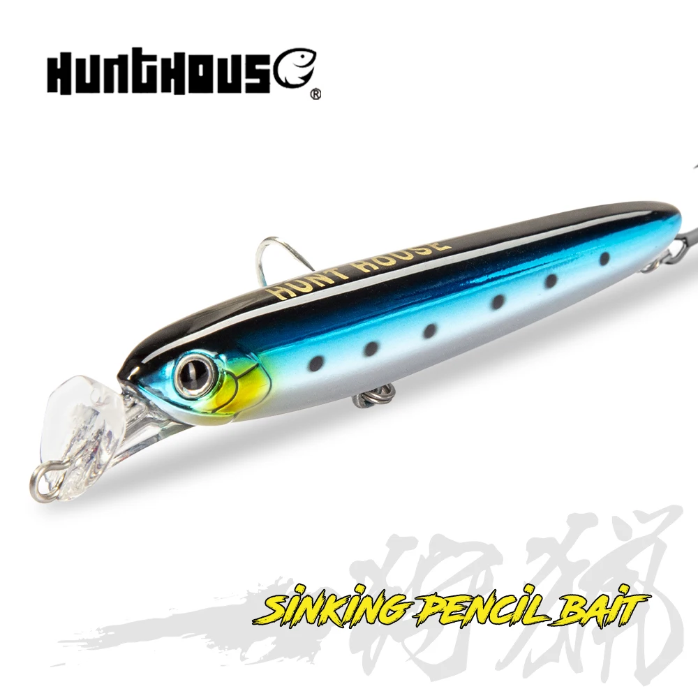Hunthouse офисный магазин Rocket 3 шт./лот 95 гольян карандаш Рыболовная Приманка Карандаш