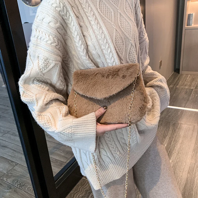 

Graceful Maomao Bag Women's 2020 New Style Autumn And Winter GIRL'S Chain Shoulder Bag Korean-style Soft Girl Versatile Shoulder