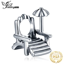 Ювелирные изделия, 925 пробы, серебряные пляжные бусины, амулеты, серебро 925, браслет, серебро 925, оригинальные бусины для изготовления ювелирных изделий