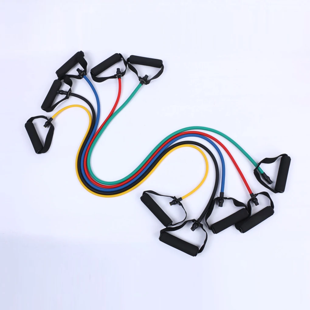 

120cm Fitness Pull Rope Elastic Resistance Bands Unisex Rubber Bands Workout Exercise Tubes Practical Training Bands