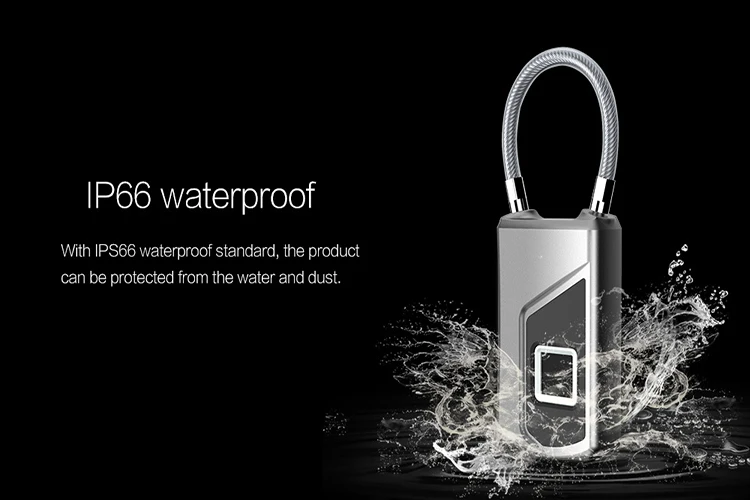 

Wireless Smart Door Lock Keyless Fingerprint Padlock Bluetooth Wifi Biometric Digital Finger Print Waterproof Electronic Locks