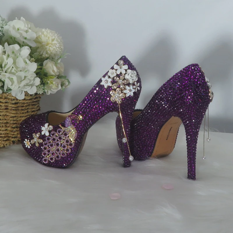 Gentle Lavender Fall Wedding Color Ideas | Lavender heels, Lavender shoes,  Heels