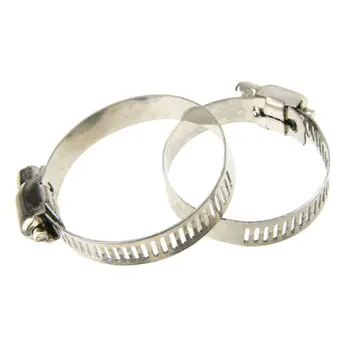

Car Hose Pipe Hoop Clamps Wire Assorted Kit Stainless Steel Fittings Accessories