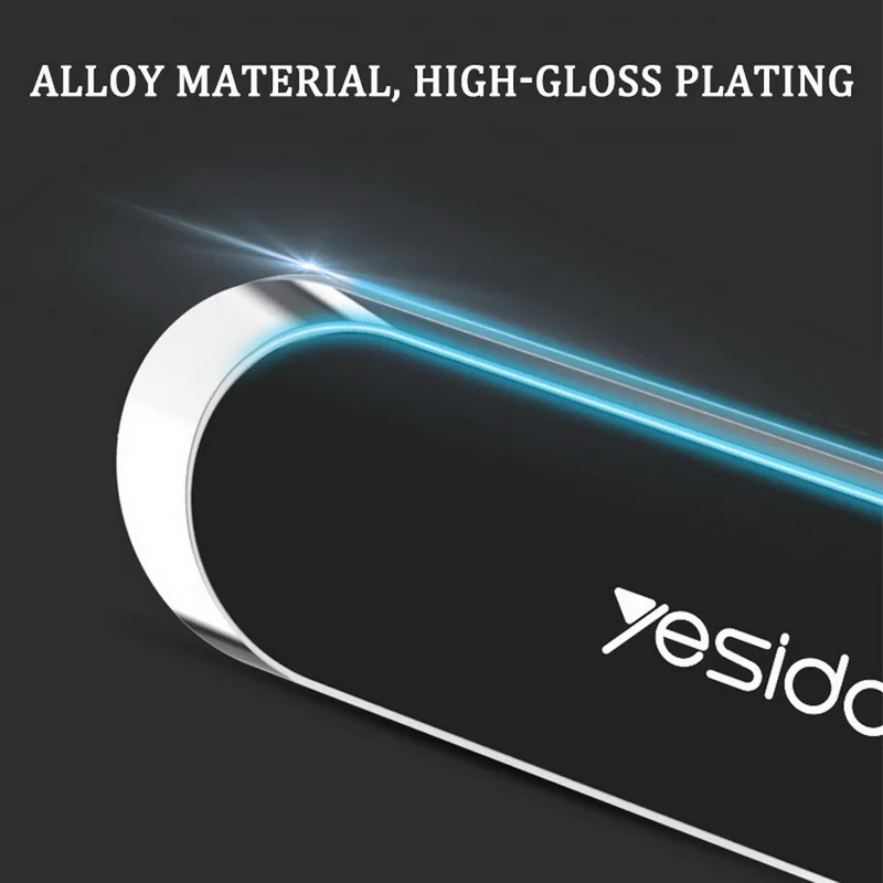 Yesido C55 мини полоса форма Магнитная автомобильная подставка для телефона для IPhone samsung Xiaomi настенный металлический магнит gps автомобильное крепление приборной панели