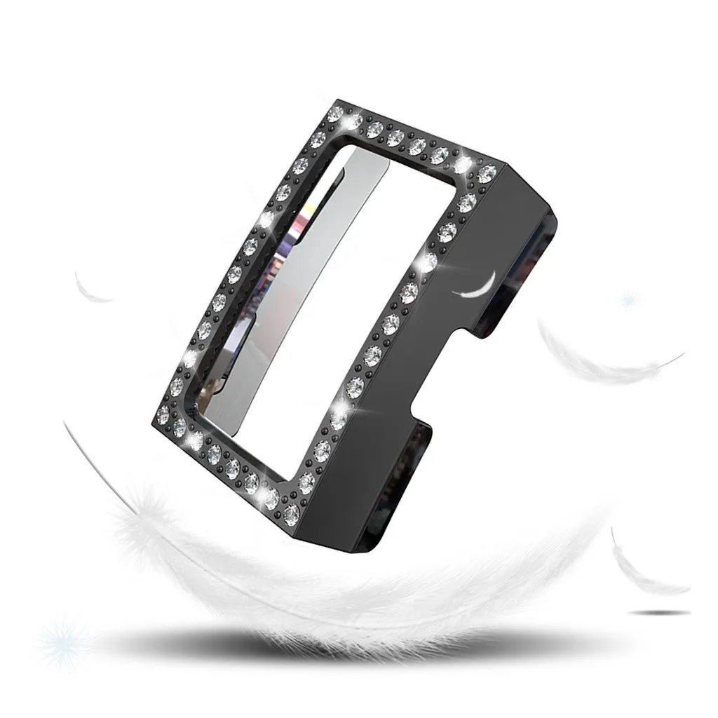 Роскошный защитный чехол с кристаллами для Smart Charge 2 Smart Watch PC Frame Ultra-Slim Cover сменная пленка Shell протектор 19Sep