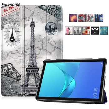 

Cartoon Case for Huawei Mediapad M6 10.8 2019 Cover PU Leather Tablet Stand Smart Case For Huawei M6 10.8 PRO SCM-AL09 W09