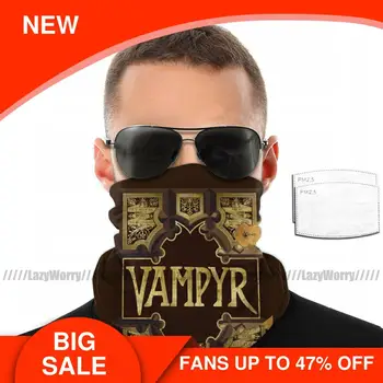 

The Bloody Mouth Face Mask Vampyr Book Facial Mask Cool Kawai Adult with 2 Filters Mask