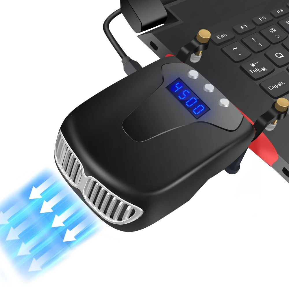 

Laptop Cooler Portable Gaming Notebook Netbook Cooler with Vacuum Fan