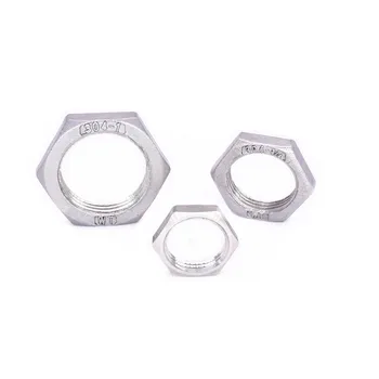 

Pipe Fitting Stainless Steel ss 304 Hex Nuts Hex Nuts 1/8" 1/4" 3/8" 1/2" 3/4" 1" 1-1/4" 1-1/2" BSP