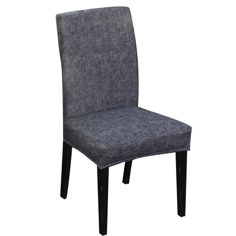

Spandex Elastic Printing Dining Chair Slipcover Modern Removable Anti-dirty Kitchen Seat Case Stretch Chair Cover for Banquet