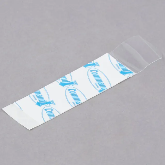 Command Small Clear Refill Strips