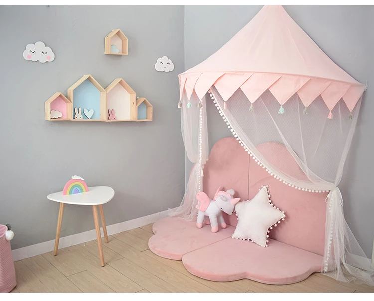 Pink Princess Castle Play House Nordic Kid Play Tent Tipi Enfant Indoor Baby Girls Crib Canopy Net Bed Tent Children Room Decor 4 Pink Princess Castle Play House Nordic Kid Play Tent Tipi Enfant Indoor Baby Girls Crib Canopy Net Bed Tent Children Room Decor 4