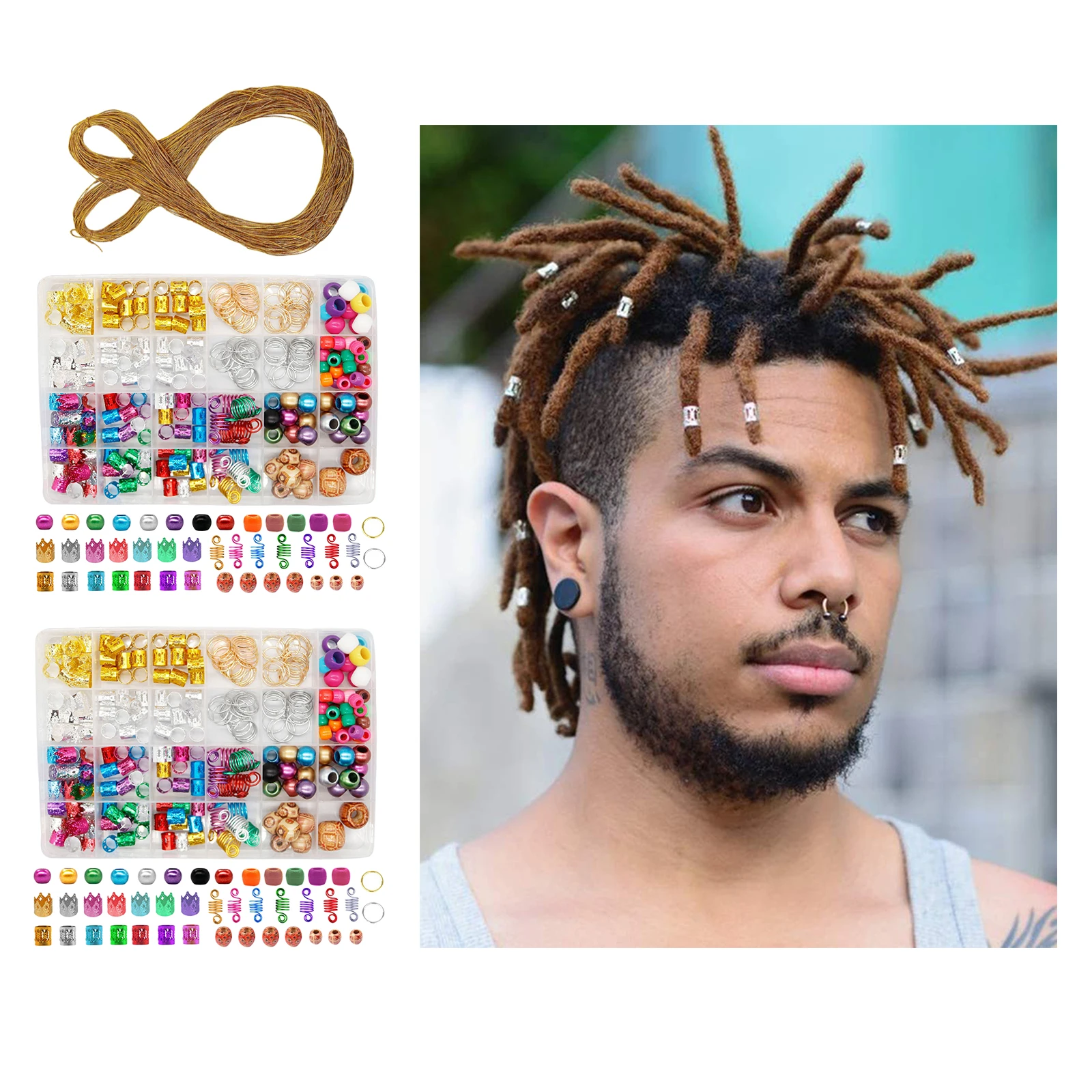 Dreads Styles For Men Braided