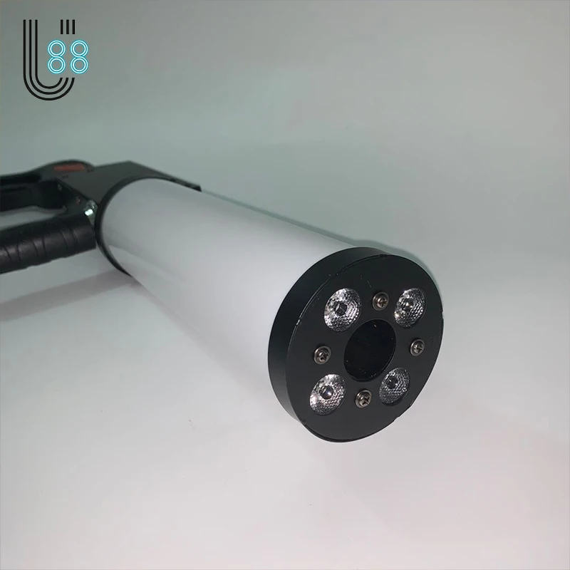 Nightclub Carbon Dioxide Gas Column Gun Bar RGB Party Led DJ Stage Co2 Jet Machine Effect Fogger Smoke Gun Shoot Distance 6-8M