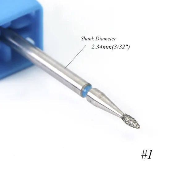 1 шт. фрезы для ногтей алмазные фрезы для маникюра электрические пилочки для кутикулы Инструменты для педикюра TR01-29-1 - Цвет: 1