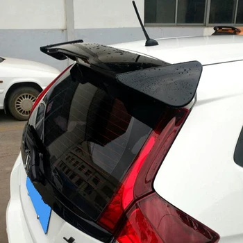 

UBUYUWANT For Honda fit/jazz 2014-2016 Car Rear Trunk Spoiler ABS Material Primer Color Car Tail Wing Decoration For FIT JAZZ