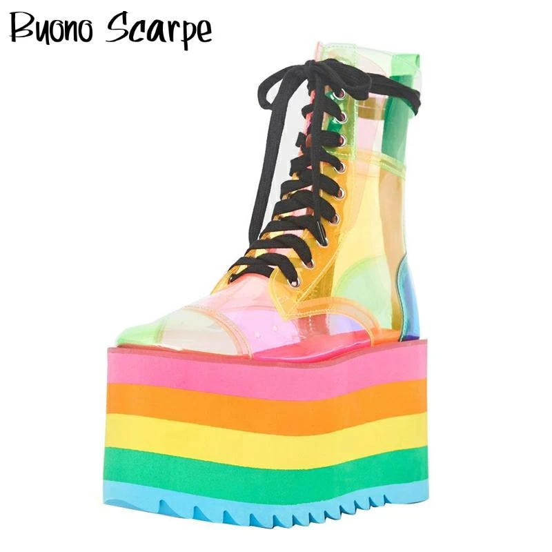 chaussure plateforme haute