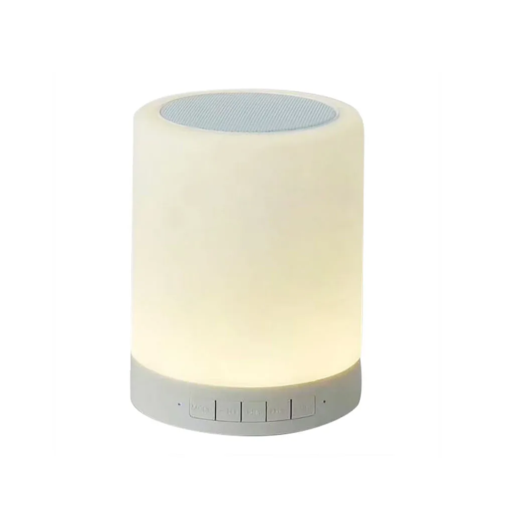 

Portable Smart Light Wireless Intelligent Control Color Change Bluetooth Speaker Exercise Strong Bass Home Audio Player #10
