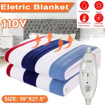 

110v Electric Blanket Electric Heating Pad Warm Heater Bed Thermostat Electric Mattress Heating Blanket Warmer Heater Carpet