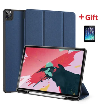 

Slim Smart Case for iPad Pro 12.9 2020 with Pencil Holder Multi-Angle Smart Stand for A2229/A2069/A2232/A2233 with Soft Film