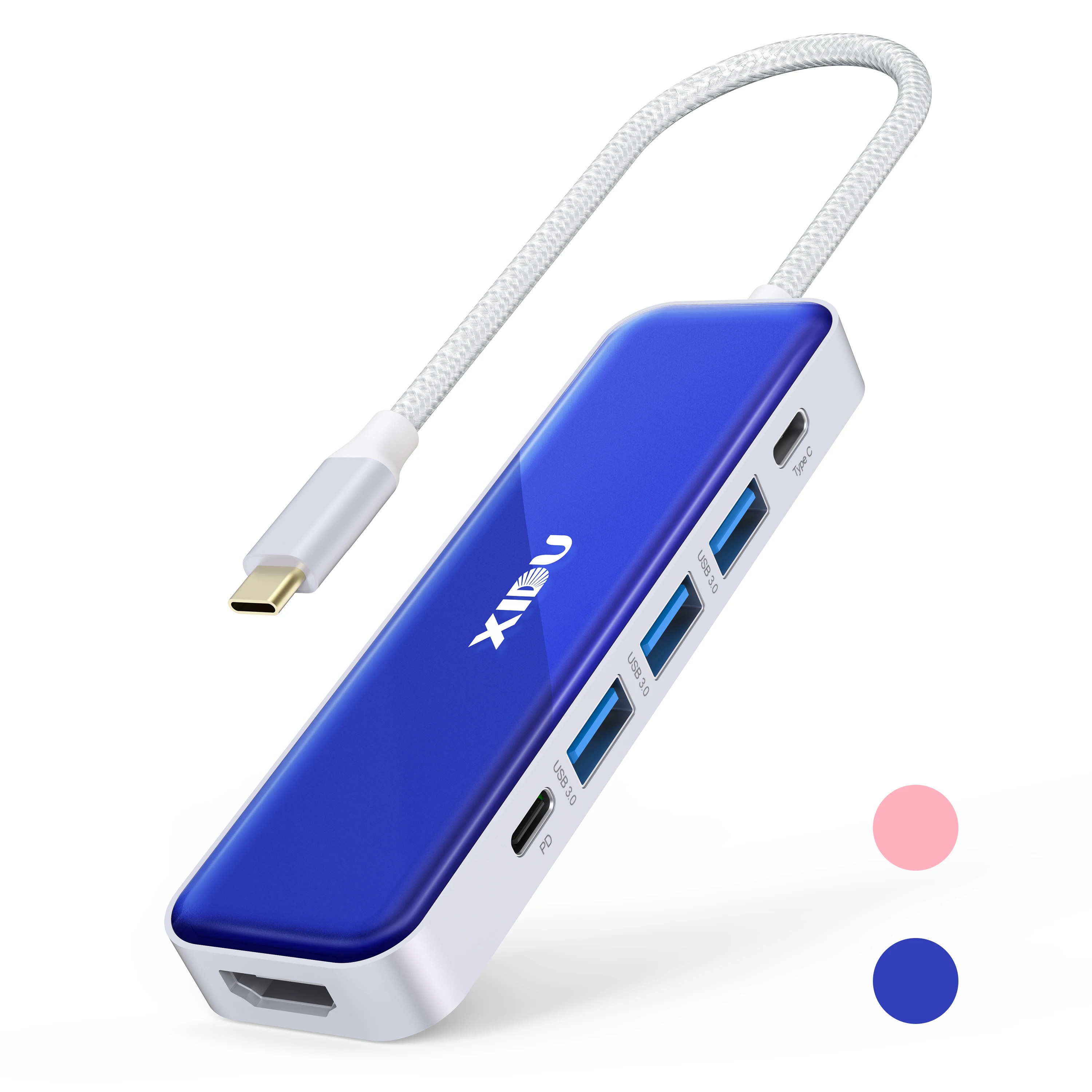 USB 3 0 концентратор 6 в 1 разъемов 4K HDMI порт |