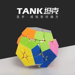 Оригинал высокое качество ShengShou Танк Megaminxeds 2x2x2 волшебный куб SengSo скоростная головоломка Рождественский подарок идеи детские игрушки