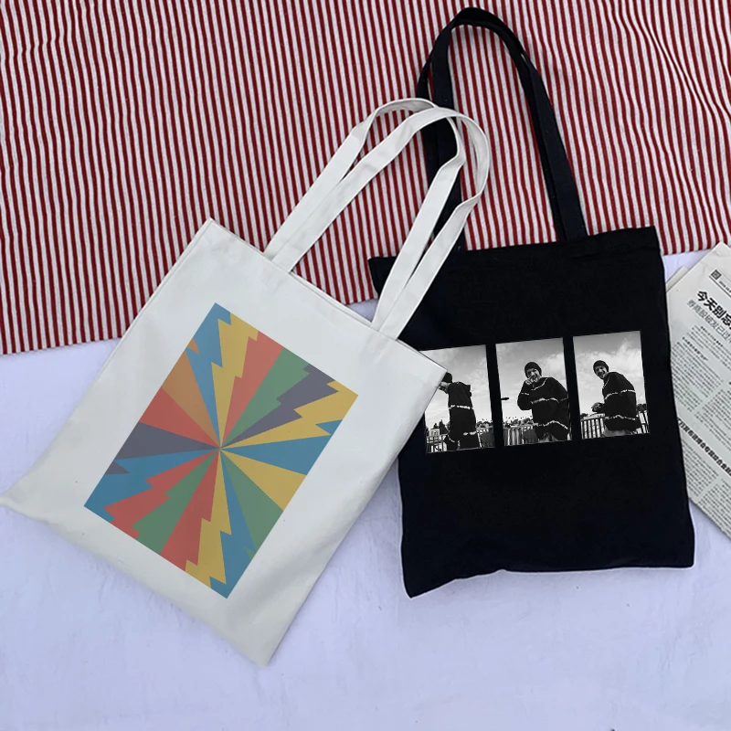 Shopping Bag Louis Tomlinson Tote Shopper Bags One Direction Shoulder Large Capacity College Canvas Handbag Beach | Багаж и сумки