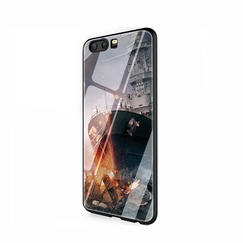 G3 EWAU World of Warships чехол из закаленного стекла для телефона для huawei Y6 Y9 mate 20 Honor 7A 8X9 10 Lite Pro - Цвет: G3