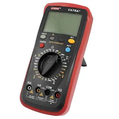 

LCD Digital Display AC DC Ohm Capacitance Meter Multimeter