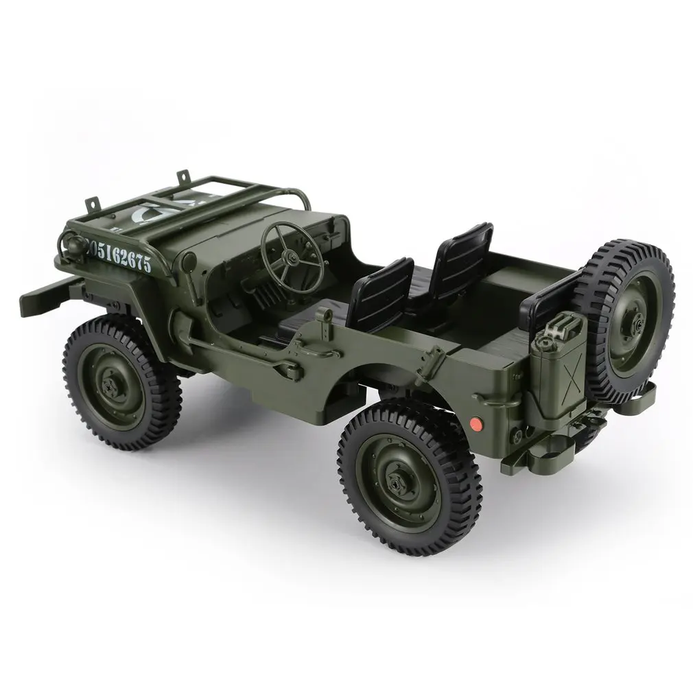 C606 1:10 RC Автомобиль 2,4G 4WD трансформируемый пульт дистанционного управления свет джип четыре колеса внедорожный военный альпинистский автомобиль подарок игрушка для ребенка