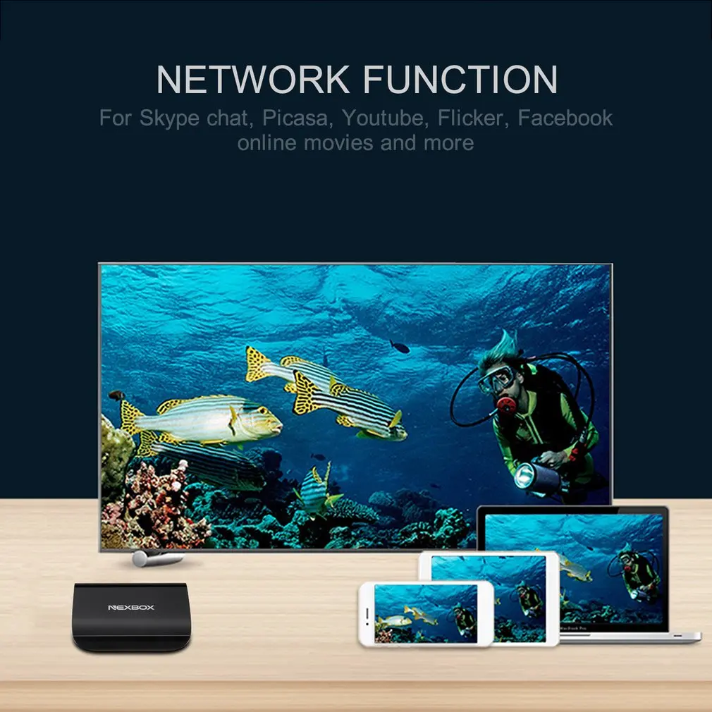 A1 Android 6,0 Smart tv Box 4K VP9-10 2G 16G Amlogic S912 Восьмиядерный H.265 2,4 ГГц 5,8 ГГц двойной WiFi BT4.0 медиаплеер