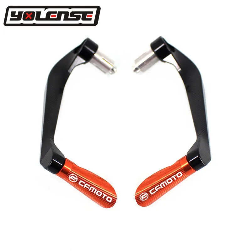 Для CFMOTO CF650NK CF 400NK 650NK 650TR 650 TR 7/" 22 мм мотоциклетные ЧПУ ручки для руля защита Тормозная система сцепления защита - Цвет: Orange