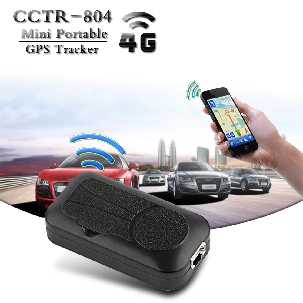 GPS трекер для автомобиля 4G подходит автомобилей/грузовиков/фургонов чтобы