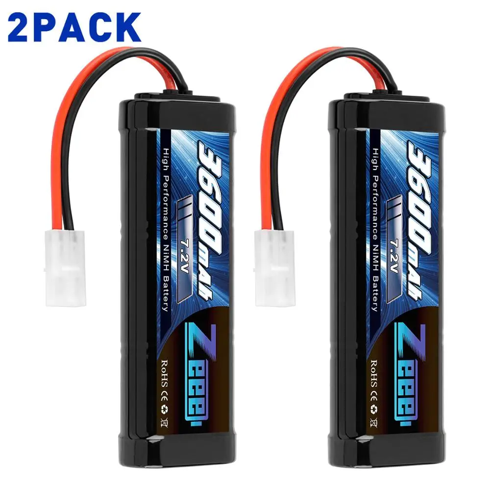 Zeee-ラジコンカー用バッテリー,7.2v,3600mah,rc nimh,車と