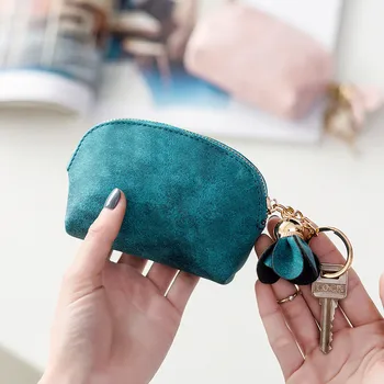 

Women Leather Small Mini Wallet Holder Zip Coin Purse Clutch Handbag Item Specifics Cover On The Passport Card Holder