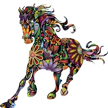 Стиль три поколения ПВХ Pentium декоративный узор лошадь гостиной диван классный Национальный стиль Экологически чистый