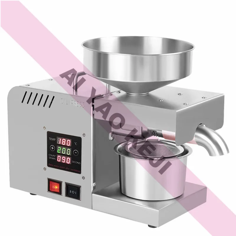 BEIJAMEI X5S Intelligent Commercial Oil Machine Oil Presser Oil Extractor Hot and Cold Oil Extraction Machine 220V/110V