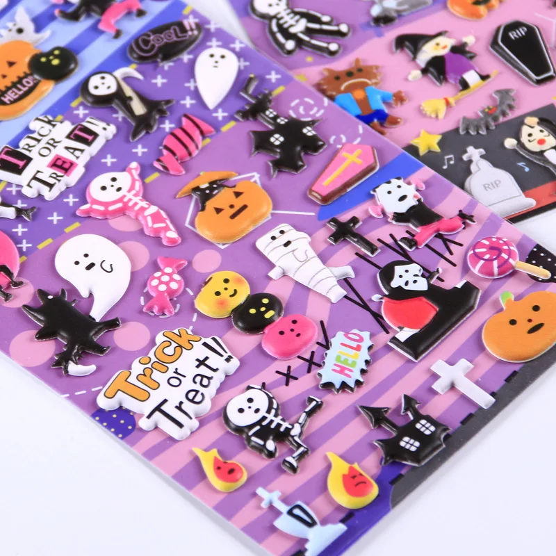 4 шт. декоративные наклейки на Хэллоуин тыква гримаса|Временные тату| |