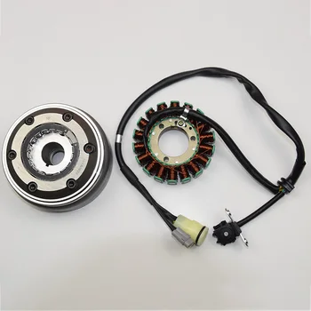 

Motorcycle Magneto Stator Plate Flywheel Generator Stator Coil Magneto Rotor For Loncin CR6 VOGE300R YF300