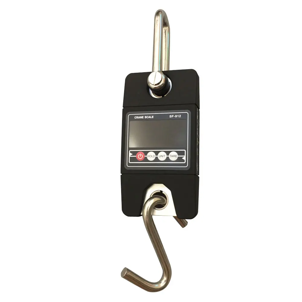 

Durable Electronic Hook Scale Black 300kg/50g LCD High Accuracy ABS Plastic Material and Stainless[US-Stock]