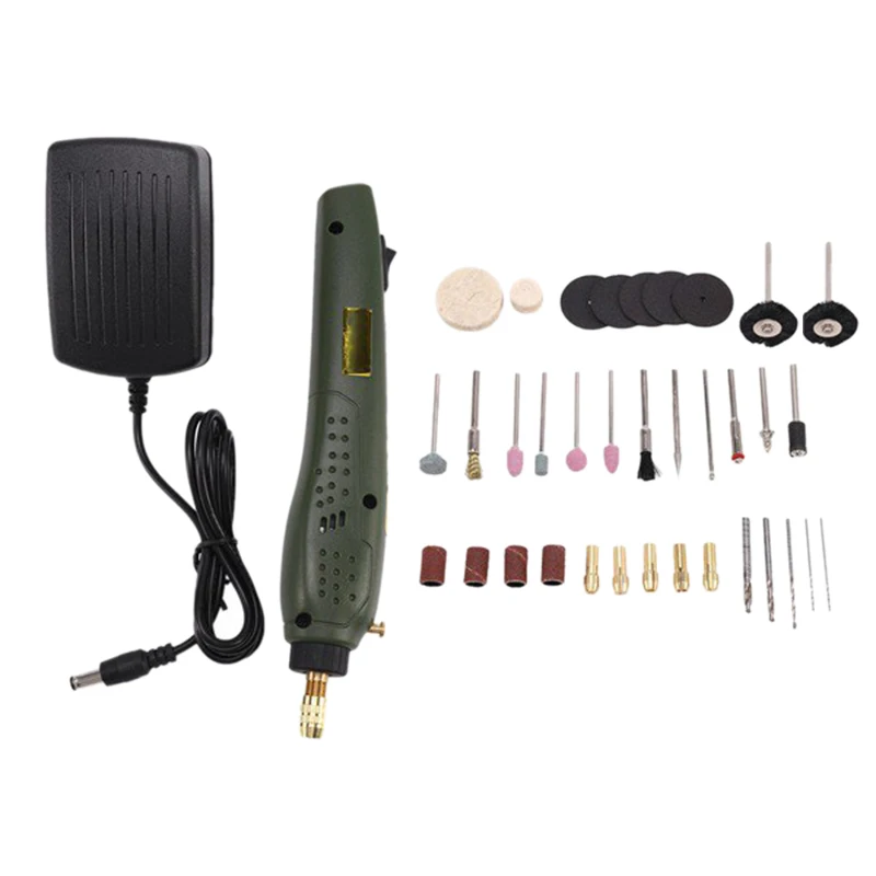 TOP 42In1 Portable Mini Electric Drill Set 16000Rpm Grinding Machine Engraving Polishing (EU PLUG) | Инструменты