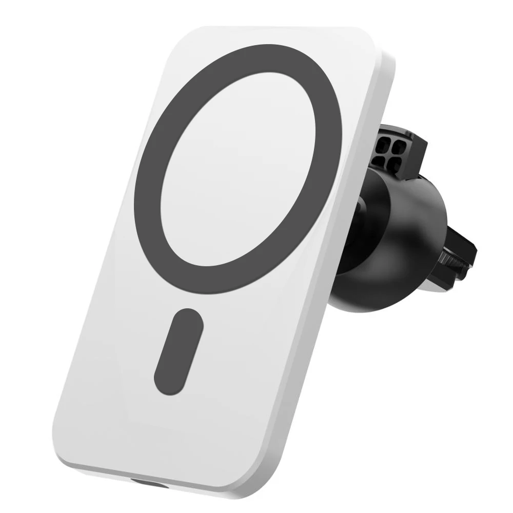 Magnetic Wireless Car Charger Mount Stand  for iPhone12 Pro/Mini/Max Magsafe 15W Fast Charging Wireless Charger Car Phone Holder