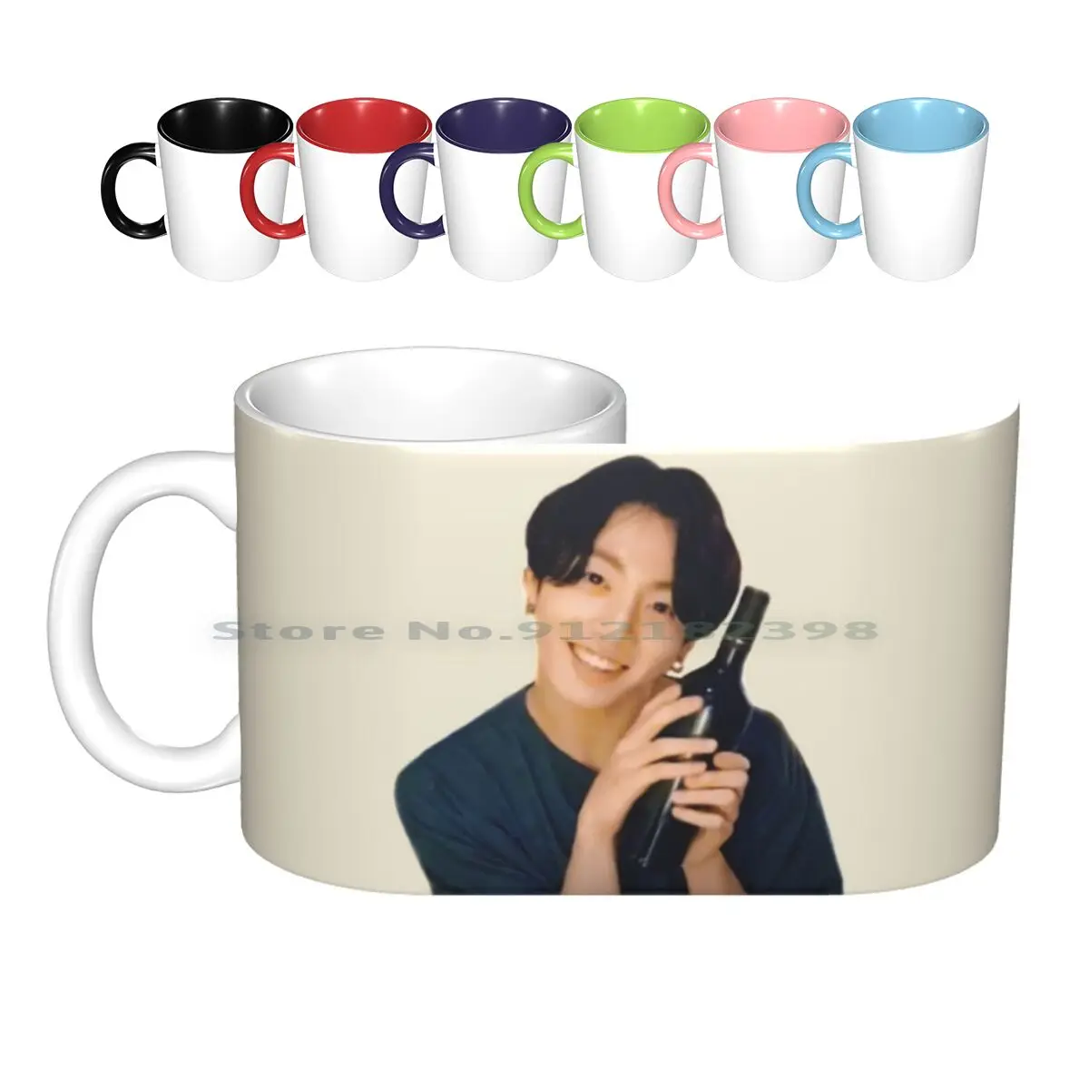 Best Gift Coffee Mugs 11 Oz Bts Jungkook Meme Classic Mug