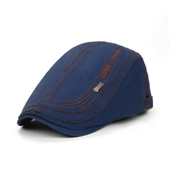 Весенне-летняя однотонная Кепка Newsboy s для мужчин, Потертая джинсовая хлопковая плоская кепка, женская кепка, берет художника