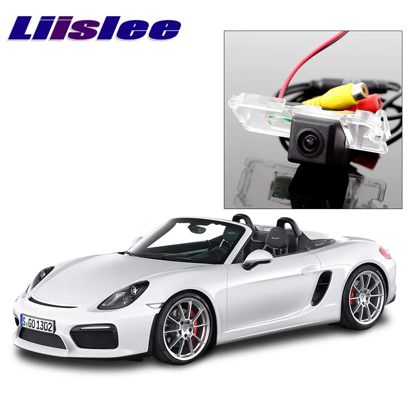 Liislee Automobile Che Inverte Macchina Fotografica Per Porsche Boxster 987 981 2004 ~ 2012 Di Visione Notturna Di Hd Impermeabile Dedicato Rear View 